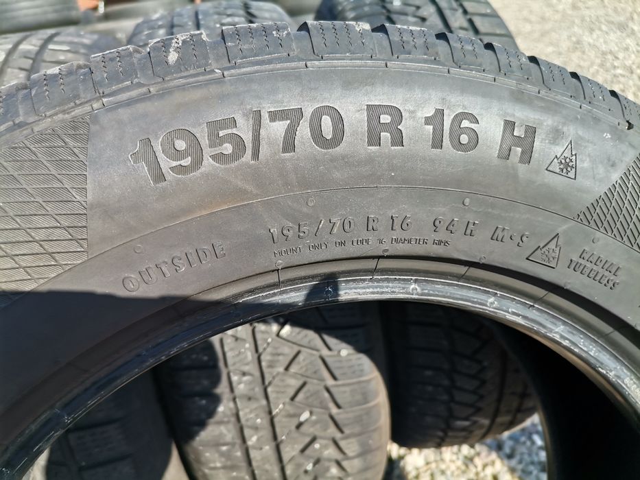 Anvelope iarna 195/70r16 Continental