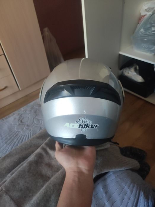 Шлем мопед, мотошлем