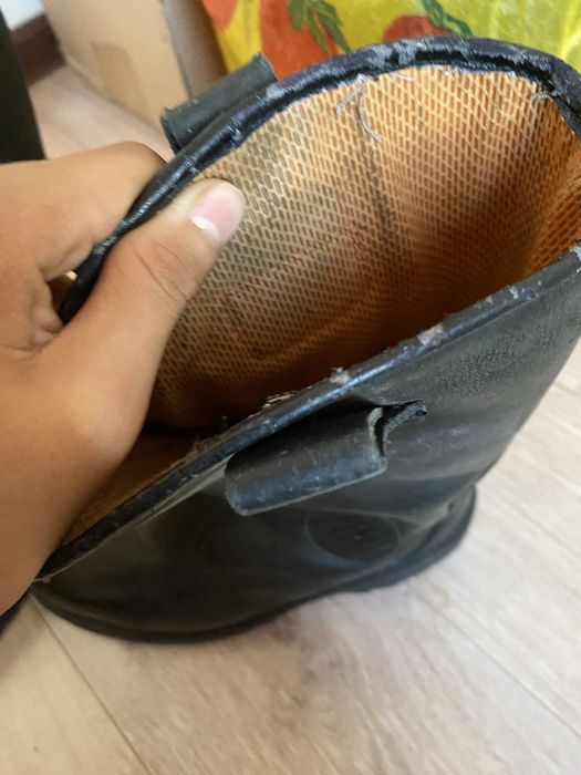 Сапоги кожанные(сефти)