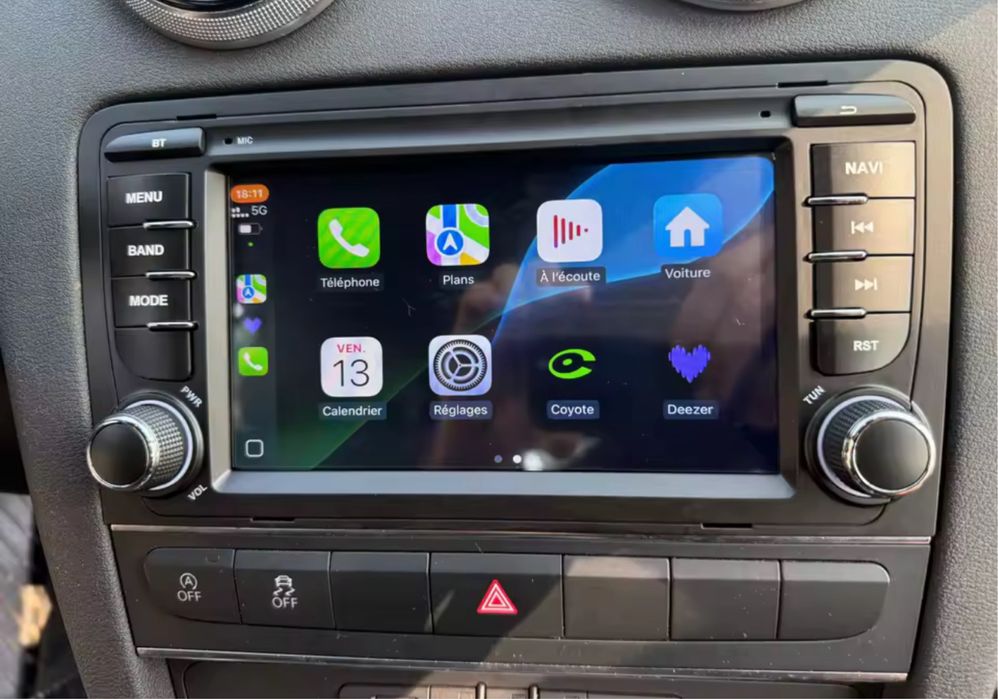 Navigatie Audi A3 8P 2003-2013 AndroidAuto & Carplay