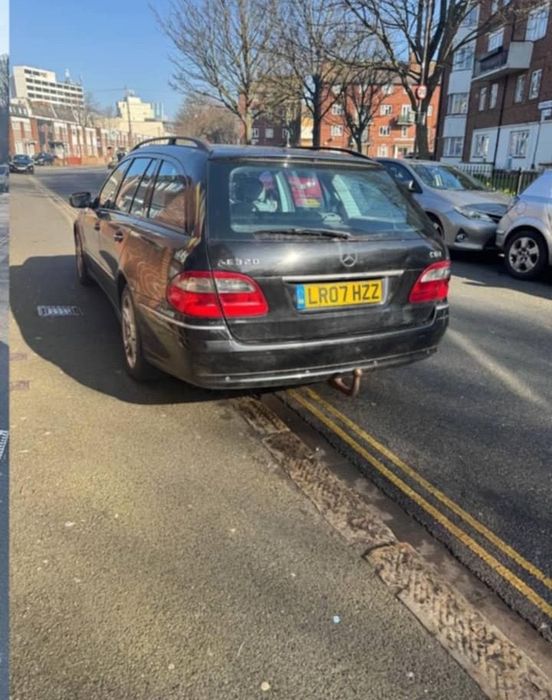 Мерцедес W211, OM642, 224к.с. 2007г.