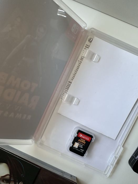 Nintendo switch игра Tomb Raider IV-VI Remastered deluxe edition