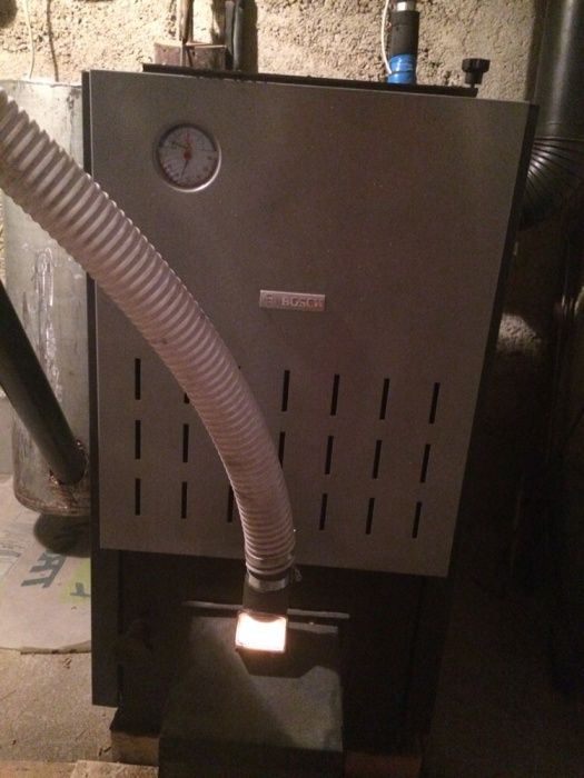 Пелетна горелка и котел