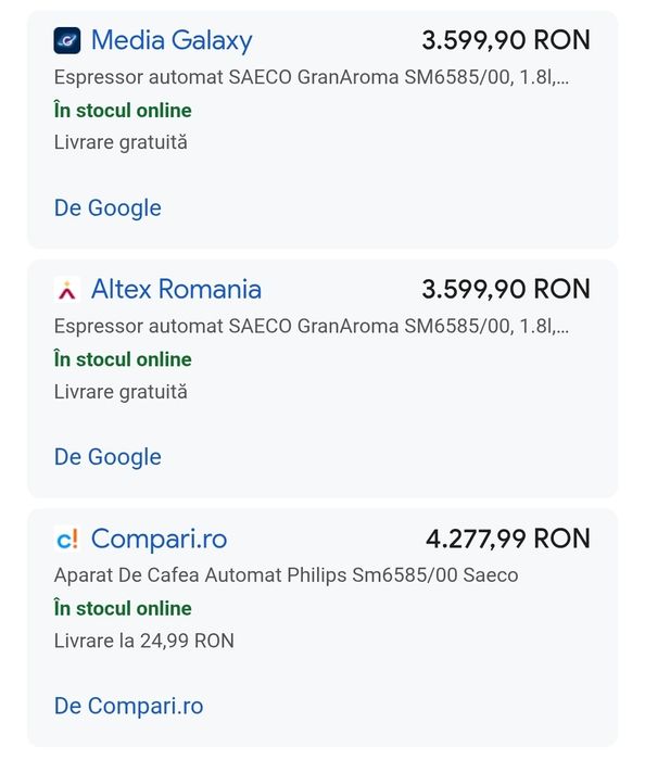 Saeco Grand Aroma SM 6585