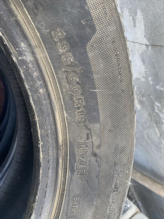 Шины для каптива 18лик