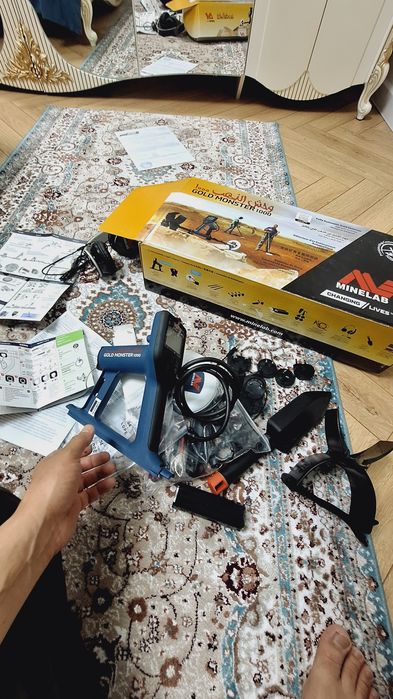 Металоискатель голд монстр 1000