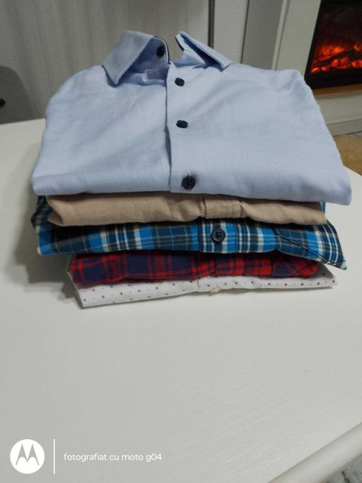 Lot 5 camasi bumbac mar.M