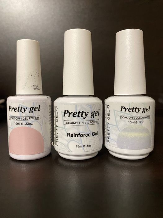 Гел лакове (gel polish, reinforce gel,color base)