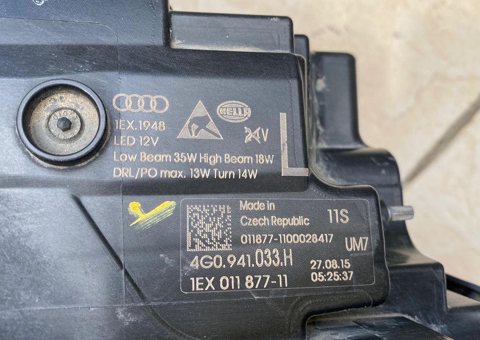Фарове far Full Led фар за Ауди А6 Audi A6 4G/C7 фейс