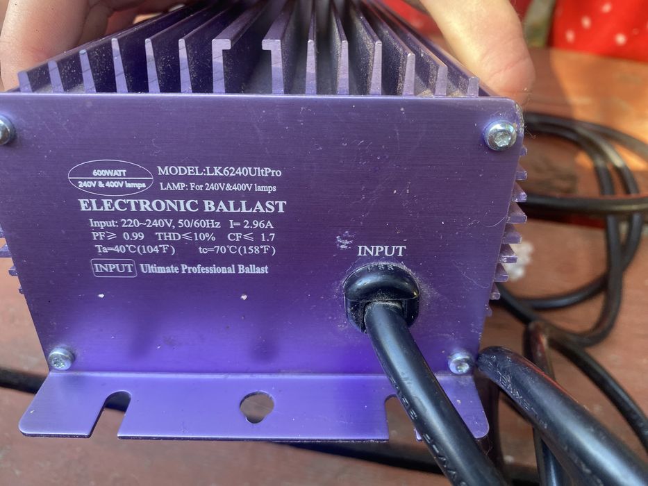 Electronic Ballast 600W