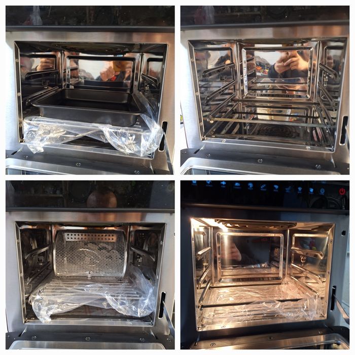 Еър Фрайър / Мини фурна 14 литра,пиле на грил,кошница за картофи