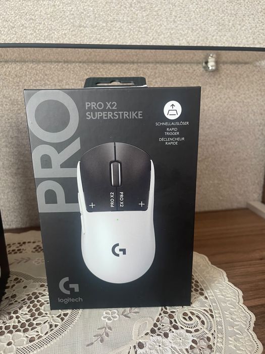 Мышь Logitech pro X2 superstrike
