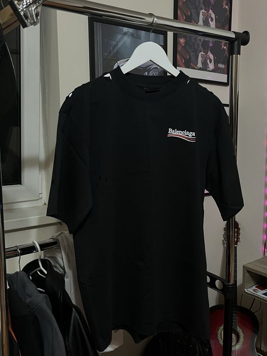Vand tricou balenciaga negru