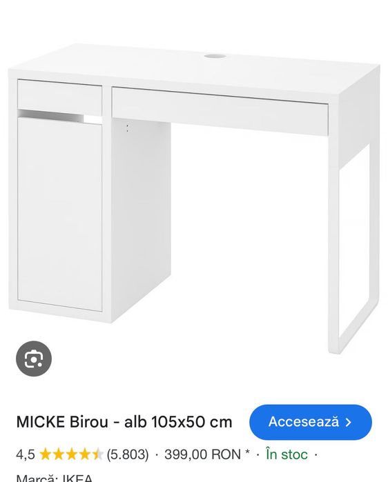 Birou Ikea  produs utilizat