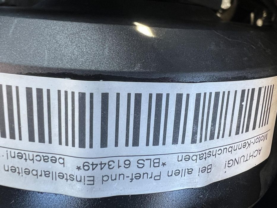 Vw Golf 5 1.9 105кс.BLS код на мотора