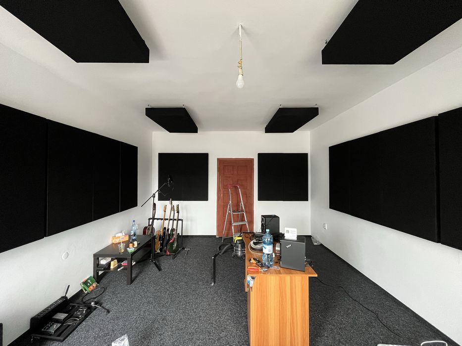 Panouri acustice pentru studiouri si sali de repetitii