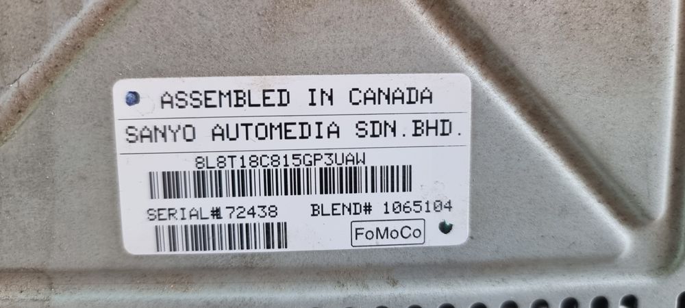 Штатная магнитола