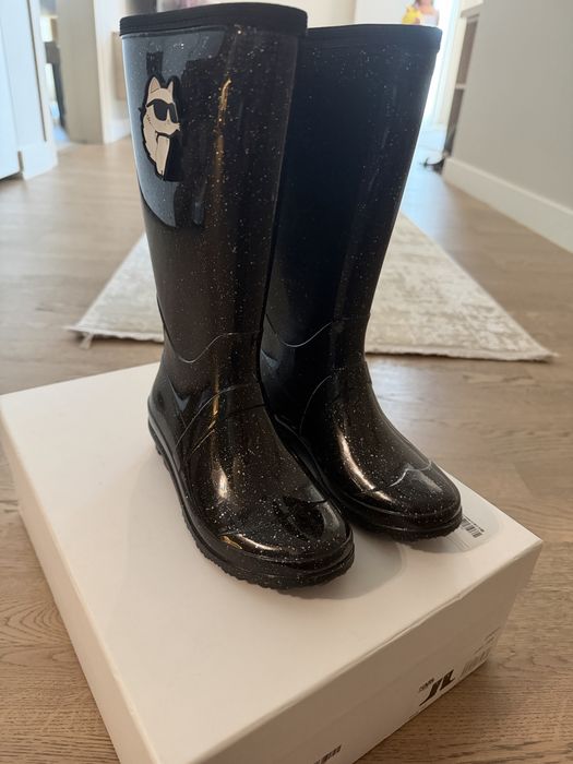 Cizme de ploaie Karl Lagerfeld - marimea 31