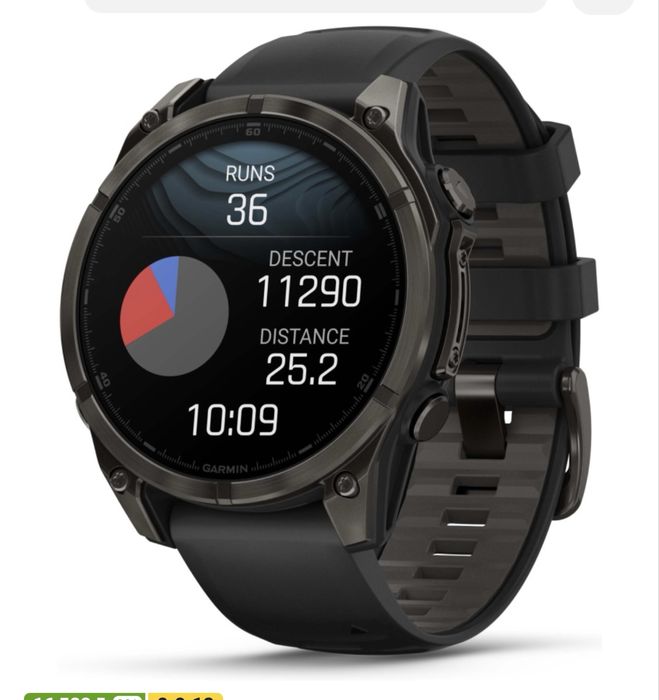 Смарт-часы Garmin Fenix 8 47 мм черный