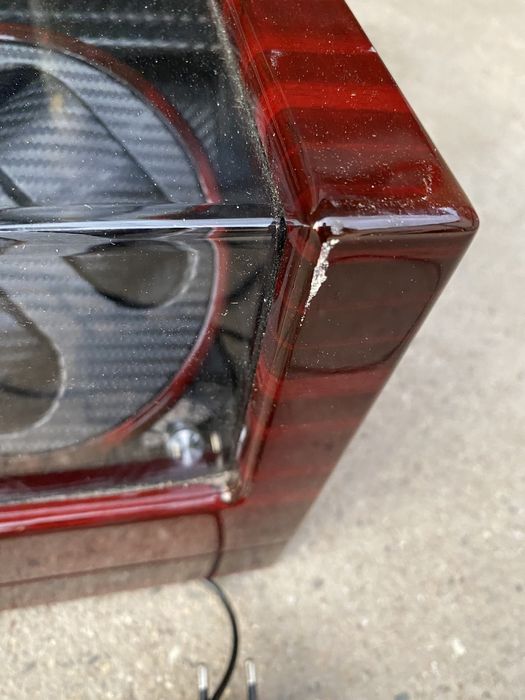 Cutie lemn rotativa ceasuri