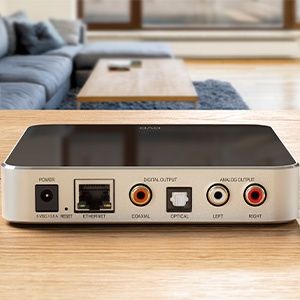 consola muzica interfata eve play streaming audio apple airplay hifi