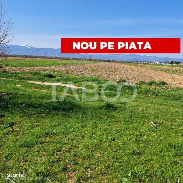 Oportunitate INVESTITIE Teren de vanzare 4166 mp ACCES FACIL SELIMBAR