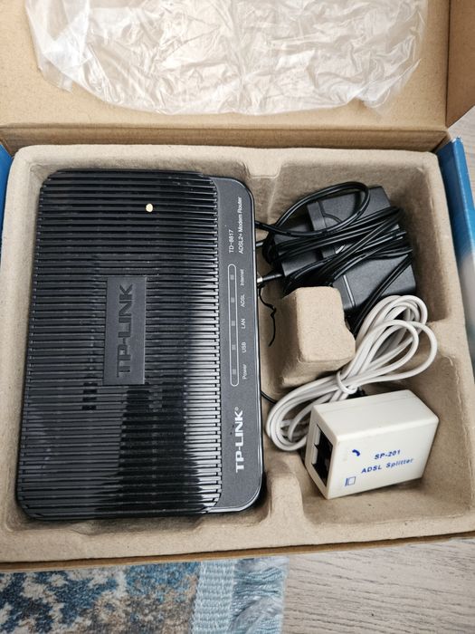 Tp-link td 8817 ADSL2+ ETHERNET модем