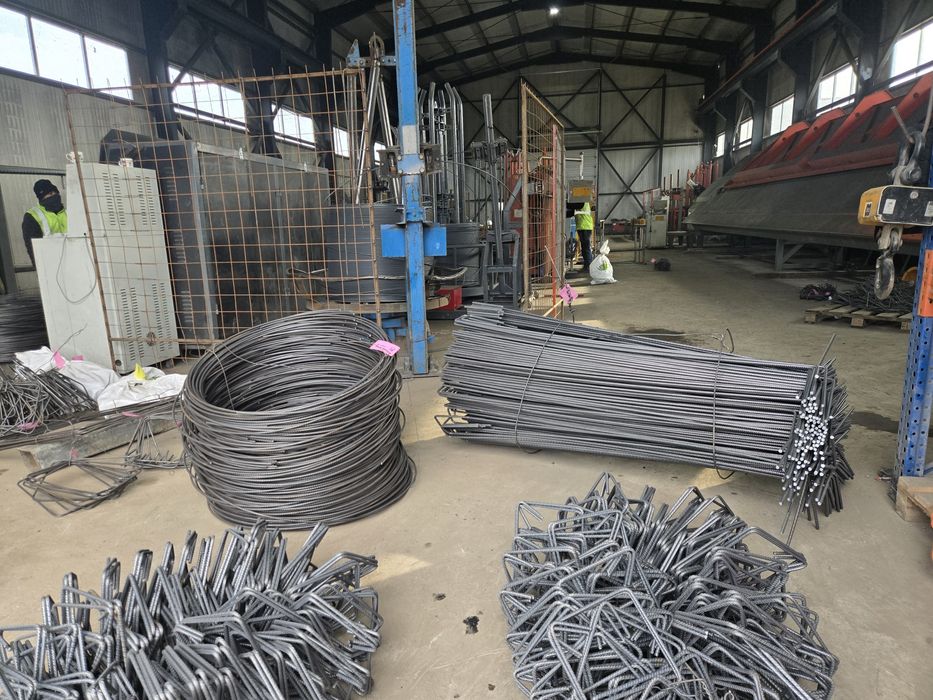 Otel beton fasonat, carcase sudate