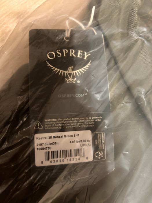 Rucsac Osprey Kestrel 38L