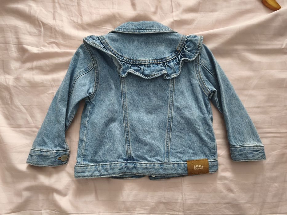 Geaca blugi mango 18-24 luni