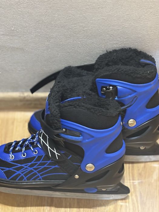 Коньки синие размерные
