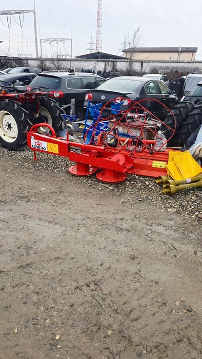 Cositoare tractor rotativa cu taburi noua japonez fiat 445 u case