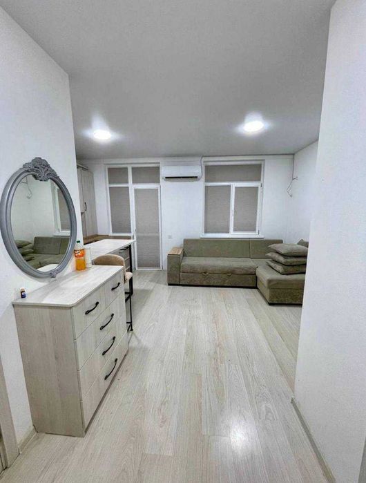 Продается новая 1 ком квартира с балконом в новостройке Паркентский