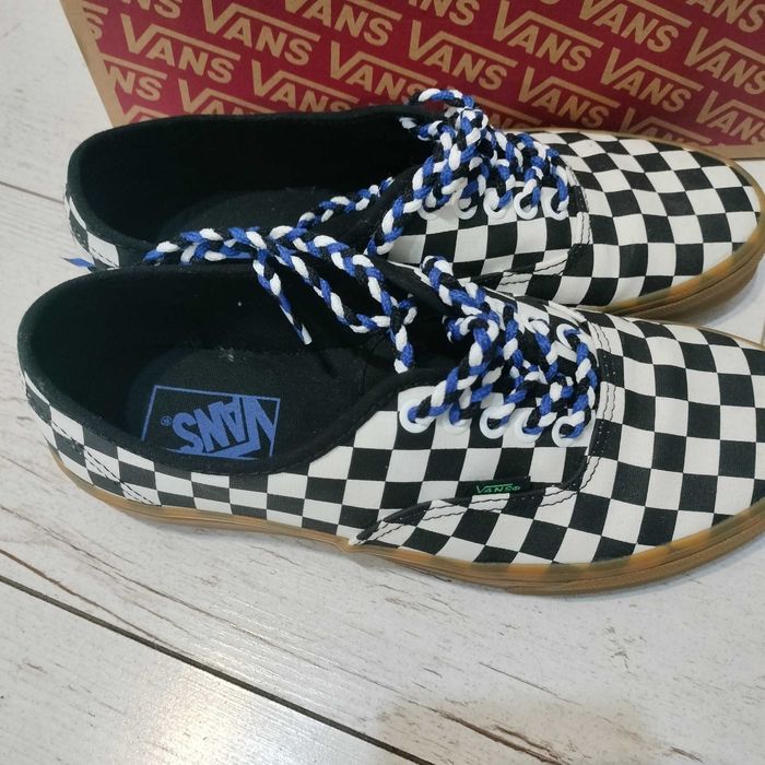 Vans Low Sneakers Checkerboard Black/White