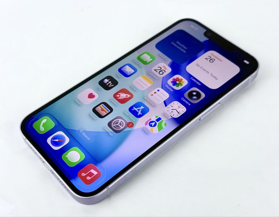 Apple iPhone 14 128GB Purple 100% Батерия! Гаранция!