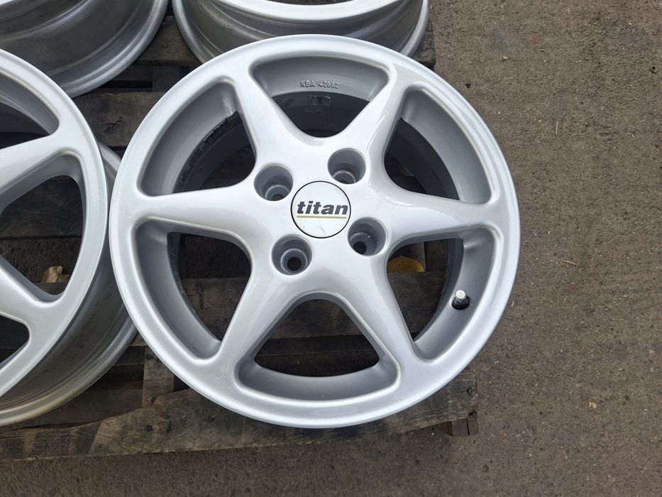 14" 4X100mm Titan, 4х100мм Немски Алуминиеви джанти