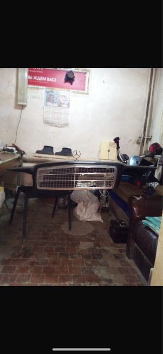 Капот и бампер w202