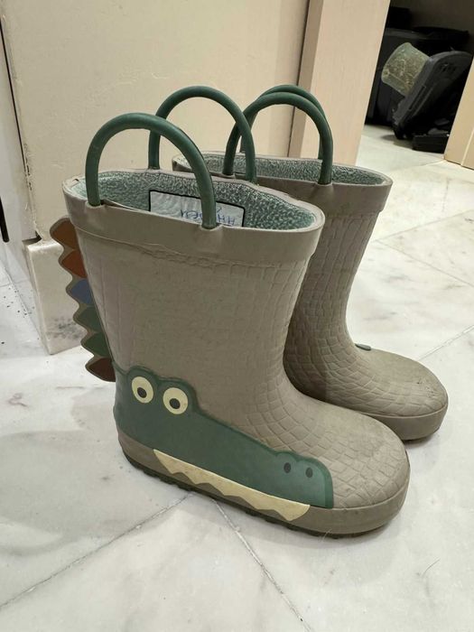 Детски гумени ботуши “Крокодил”, размер 26.5. Много запазени