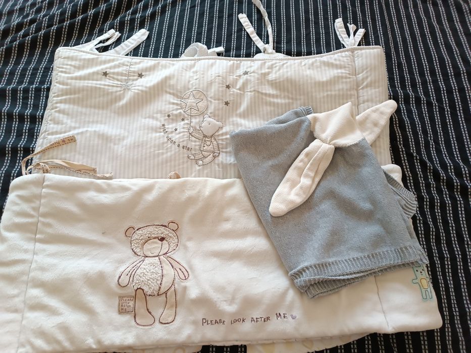 Mothercare ,Ankit kids ,оригинални обиколник и одеалце