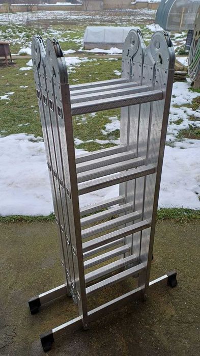 Универсална Алуминиева Стълба 4х4 Aron