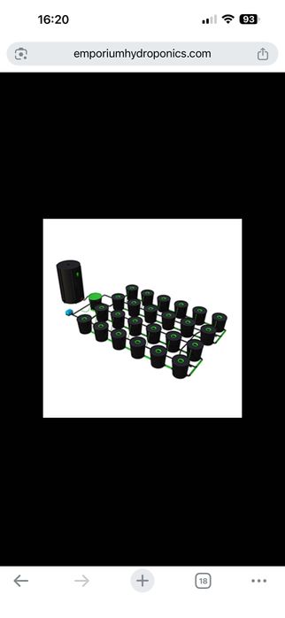 Хидропоника система с 24 кофи-Alien