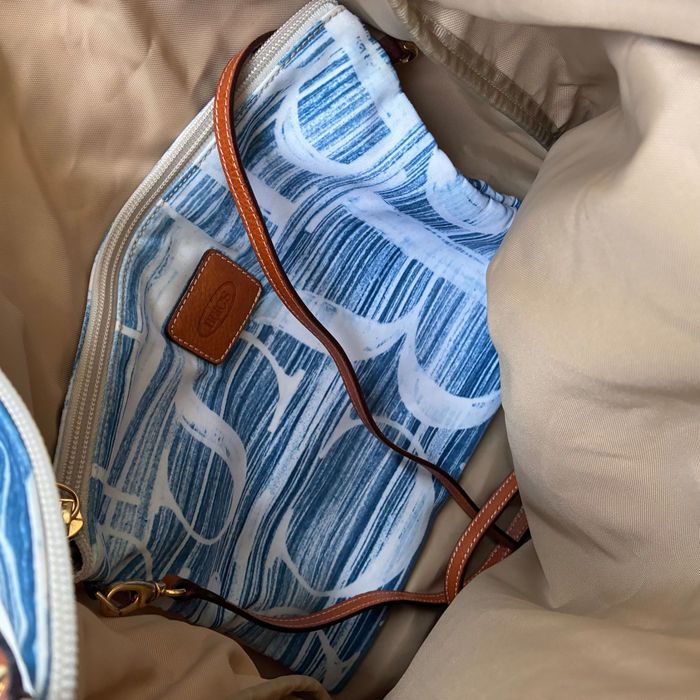 Bric’s текстилна голяма чанта за пътуване/спорт/шопинг и малка чанта crossbody