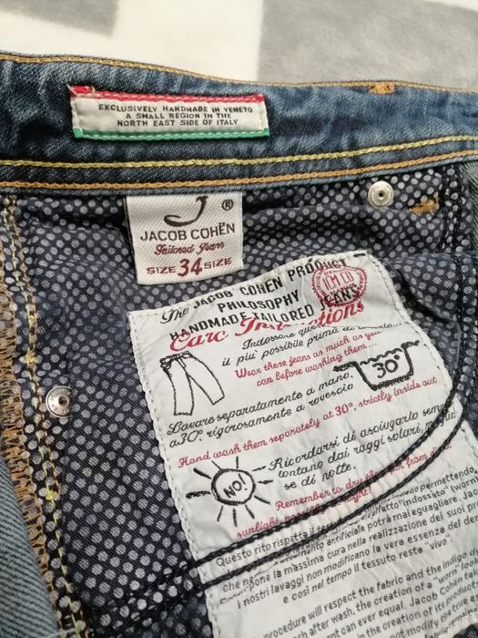 JACOB COHEN blugi 34 bărbați TOP originali ITALY | transport GRATUIT‼️