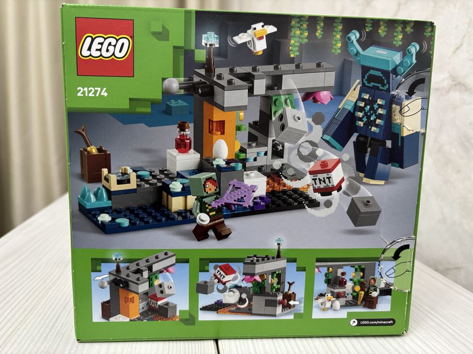 Продам 2 разных вида Лего LEGO Minecraft