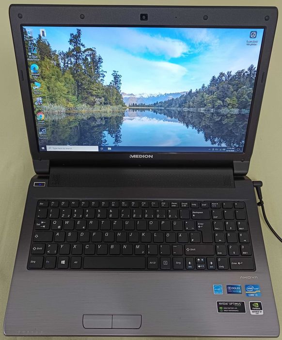 Laptop Medion Akoya I3 3120m Ram 8G HDD/SSD, 15.6 inch 40 cm