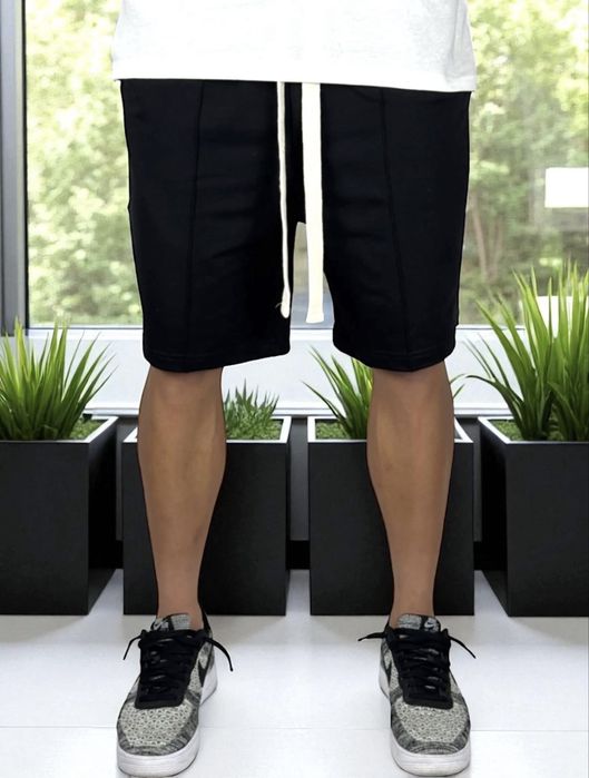 2 Pantaloni scurti Casual PIELE cu sireturi lungi!