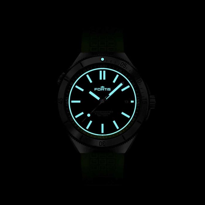 Fortis Marinemaster M44 Chronometer Woodpecker Green