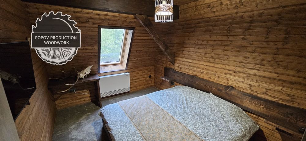 Дървена сглобяема къща