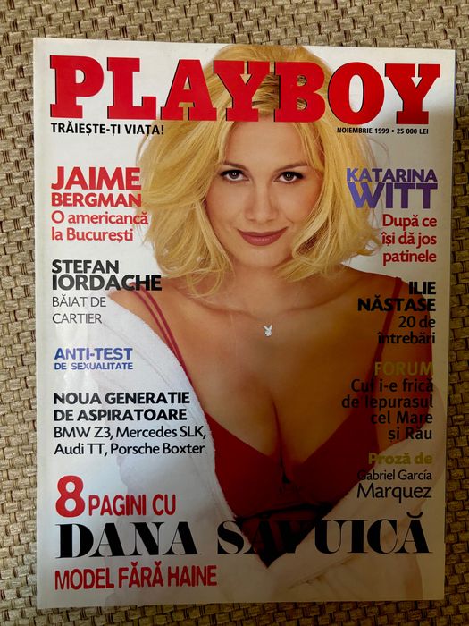 Prima revista Playboy din Romania – Noiembrie 1999 – Dana Savuica