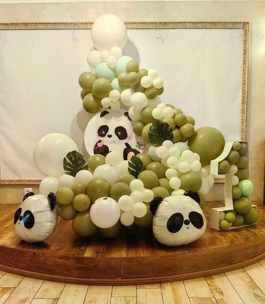 Украса за кръщене, погача, рожден ден, бал, юилей, арка от балони